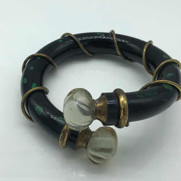 Christian Dior bracelet for Poison perfume 1995.  #00199