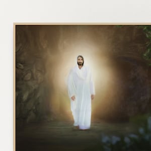 Jesus Christ Art: LDS Easter Resurrection Print (Digital Download)