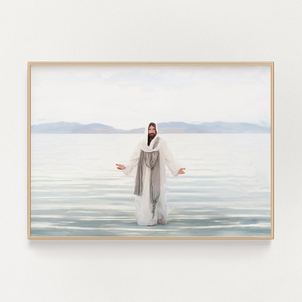 Jesus Christ Art - Instant Download -  LDS Art - Resurrected Lord