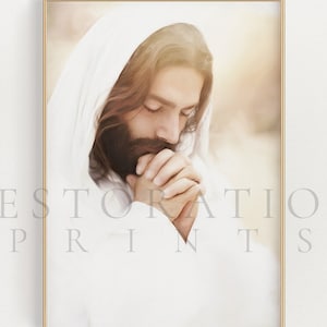 Art de Jésus-Christ - Connaissance du deuil - Art LDS - Art de Jésus - Art du Christ - Art chrétien - Jésus imprimable