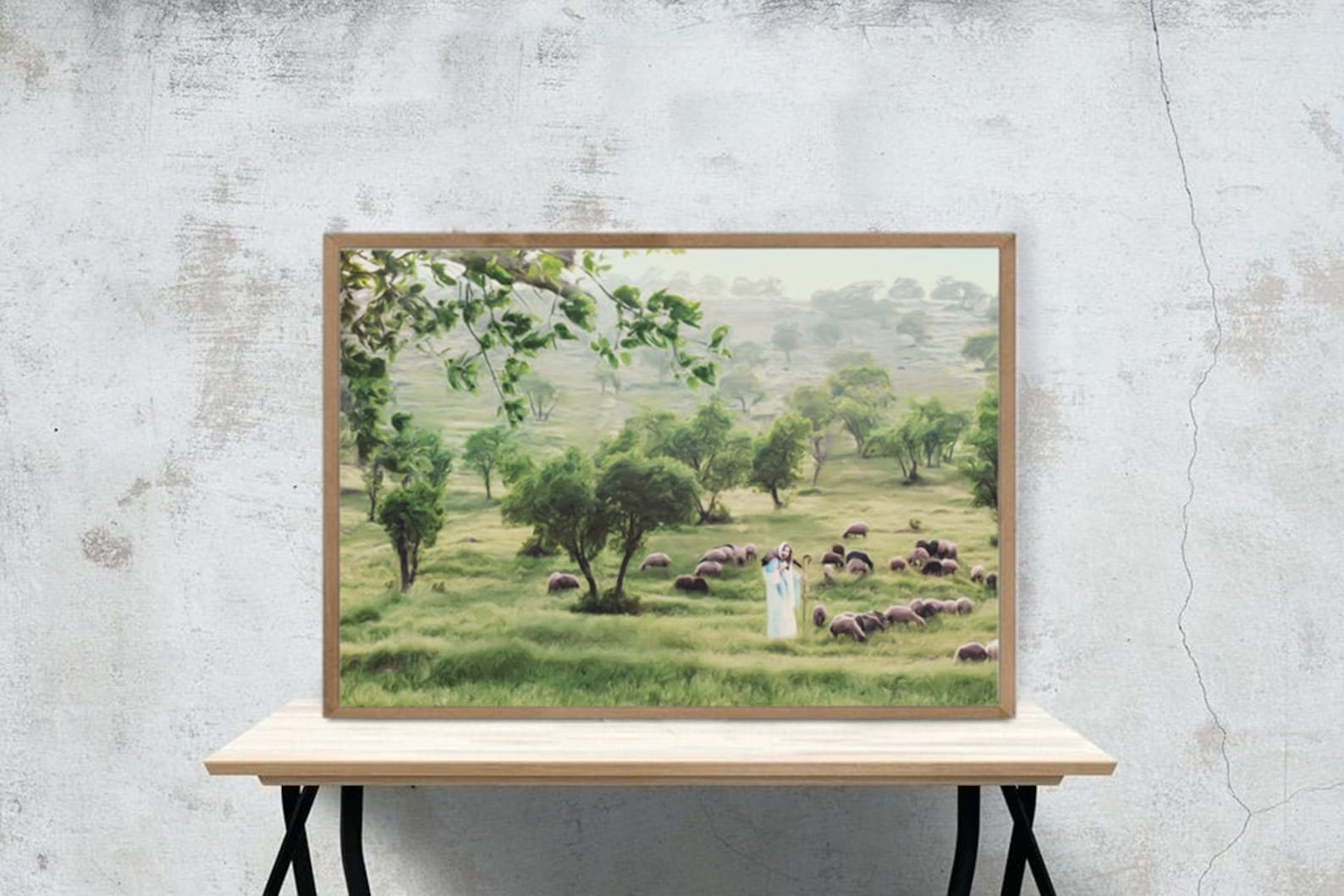 Jesus Christ Fine Art Printable Instant Download LDS Art the Keeper - Etsy