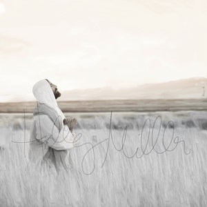 Jesus Christ - Instant Download - LDS Art - Christian Art - The Advocate image 2