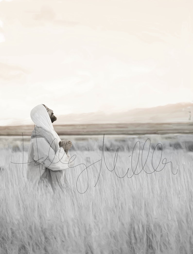 Jesus Christ - Instant Download - LDS Art - Christian Art - The Advocate image 2