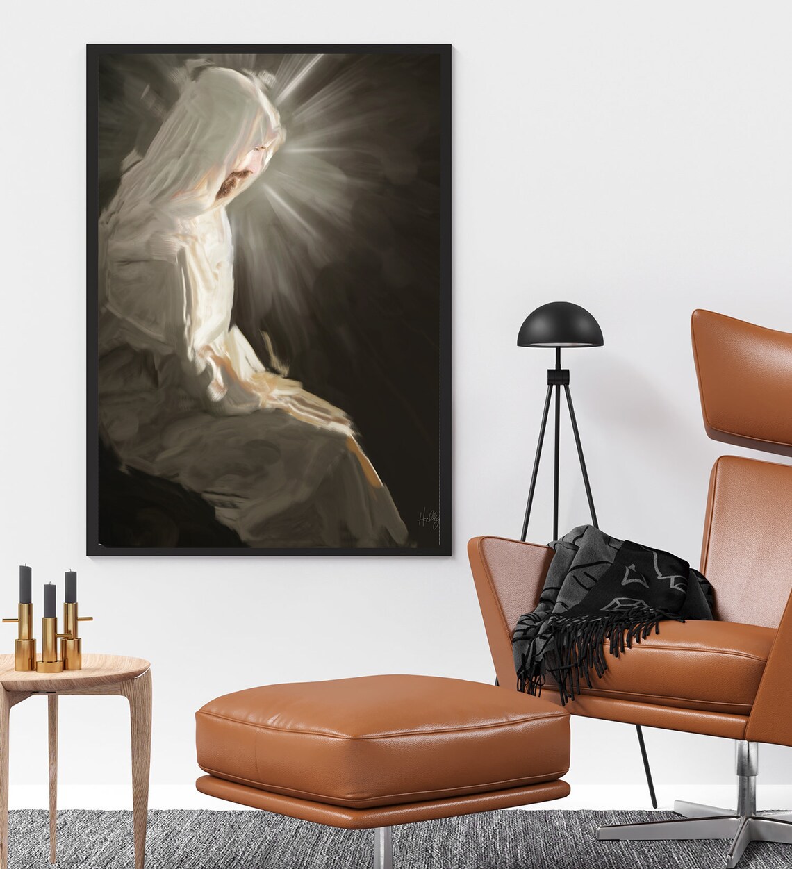 Jesus Christ Fine Art Printable christ Art LDS Art - Etsy