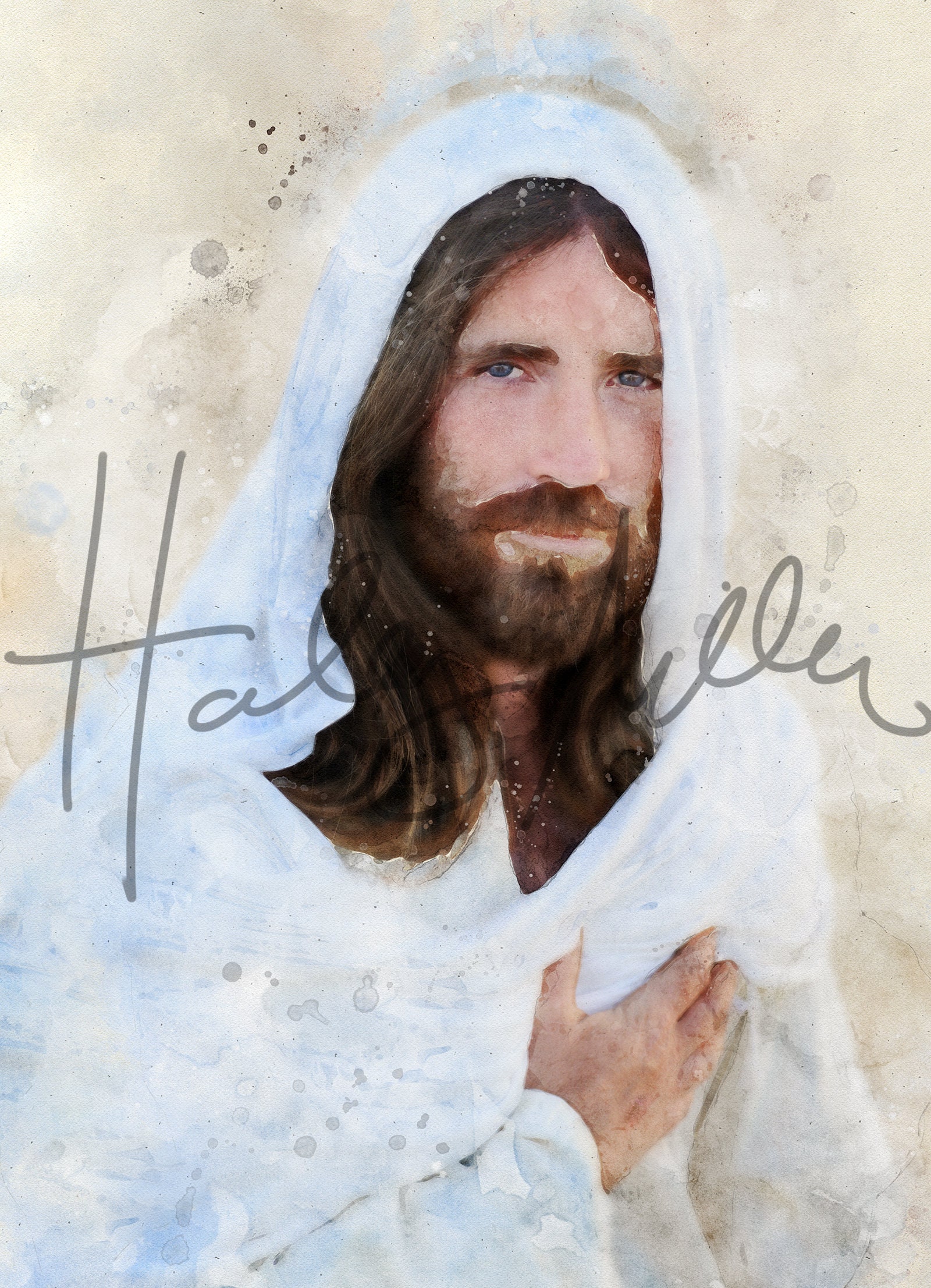 Jesus Christ Fine Art Printable Christ Art LDS Art Jesus Etsy