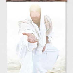 Jesus Christ Art Print: LDS Christian Wall Decor (Instant Download)