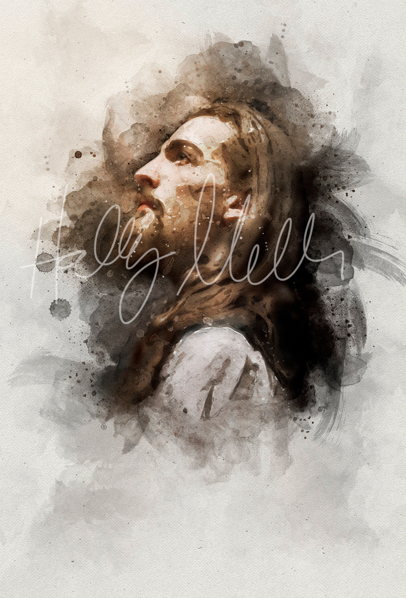 Jesus Christ Fine Art Printable Christ Art Instant Etsy