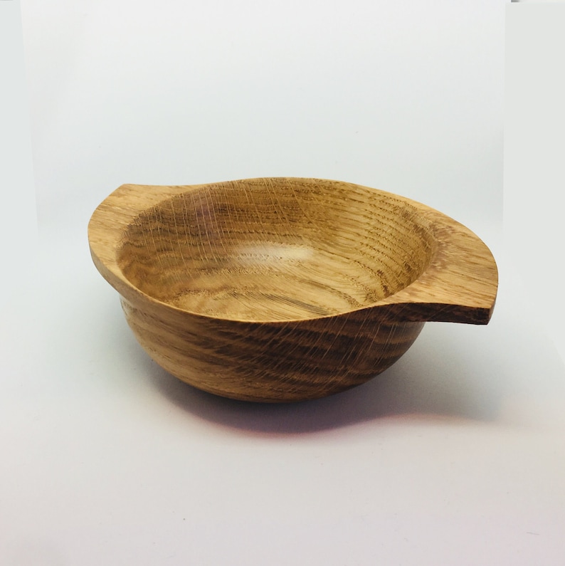 Scottish oak wooden quaich Etsy