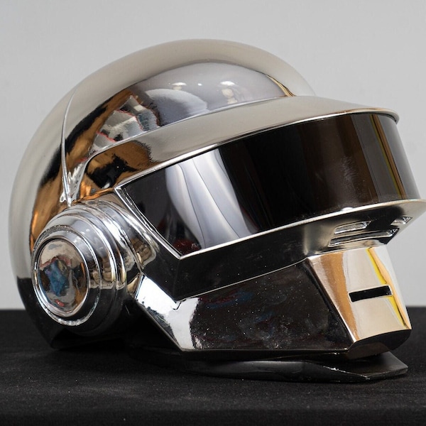 Daft Punk Helmet / DJ Thomas Helmet / Cyber Punk Helmet / Gift for Him / Cosplay Helmet / Space Helmet / Astronaut Helmet