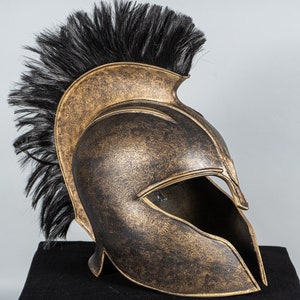 Achilles Troy Helmet / Cosplay Helmet / Spartan Helmet / Warrior Helmet / Historical Helmet / Mid-Century Modern / Trojan Helmet image 1