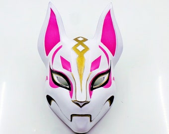fortnite drift mask kitsune mask fox mask fortnite gift cosplay mask fortnite replica hand paint mask fortnite game mask - how to draw drift mask from fortnite