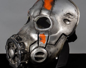 Borderlands 3 Mask Metallic / Custom Psycho Bandit Mask / Borderlands 3 Cosplay / Game Mask / Cosplay Mask / Halloween Mask / Psycho Mask