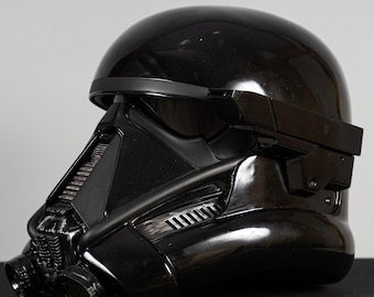 Death Trooper Helmet / Space Helmet / Deathtrooper Helmet Black / Cosplay Helmet / Starship Troopers