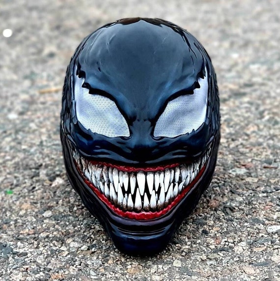 Cosplay Mask Helmet / Symbiote Mask / Cosplay Helmet / Black