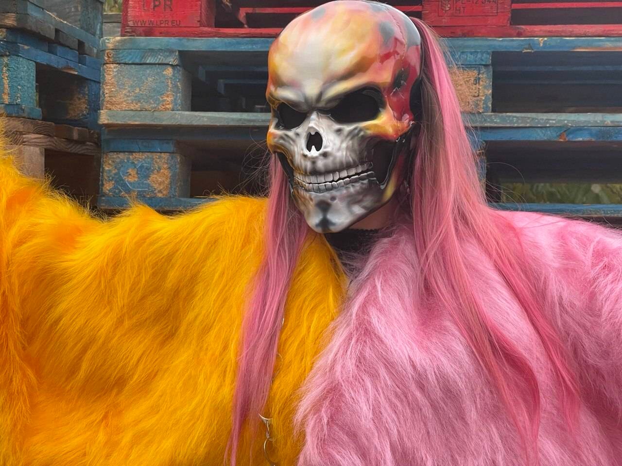 Totenkopf Maske Geisterreiter Totenkopf Maske Totenkopf Etsy