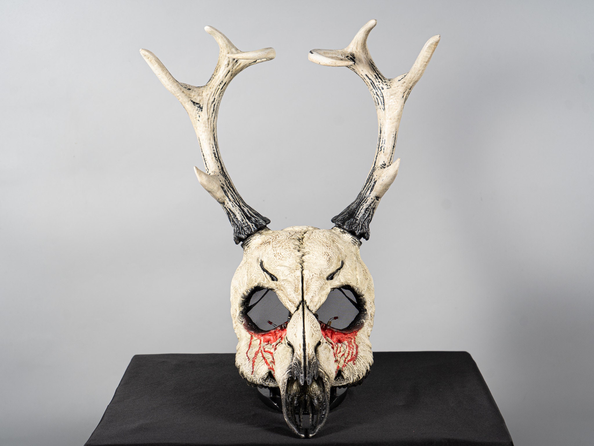 Bloody Mask With Horns Animal Skull Deer -