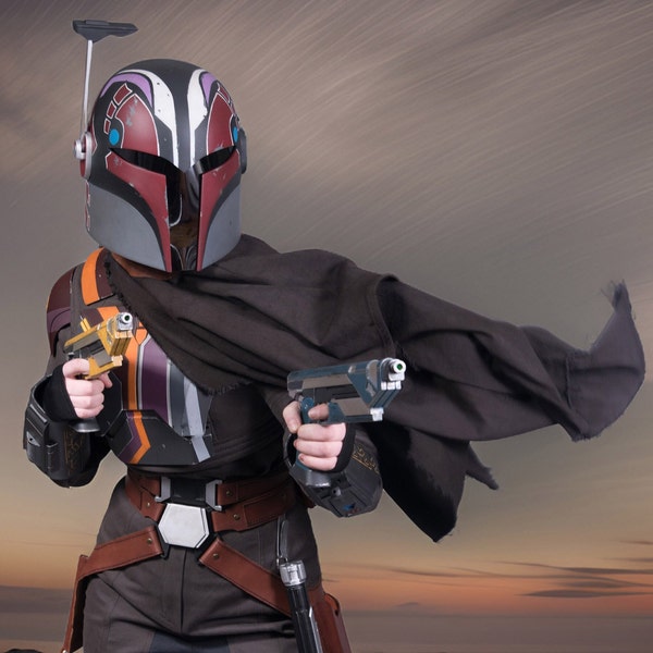 Sabine Wren Vollrüstung Cosplay Kostüm / Weibliche Cosplay Rüstung / Frau Cosplay Kostüm / Ahsoka Film inspiriertes Kostüm / Sabine Wren Cosplay