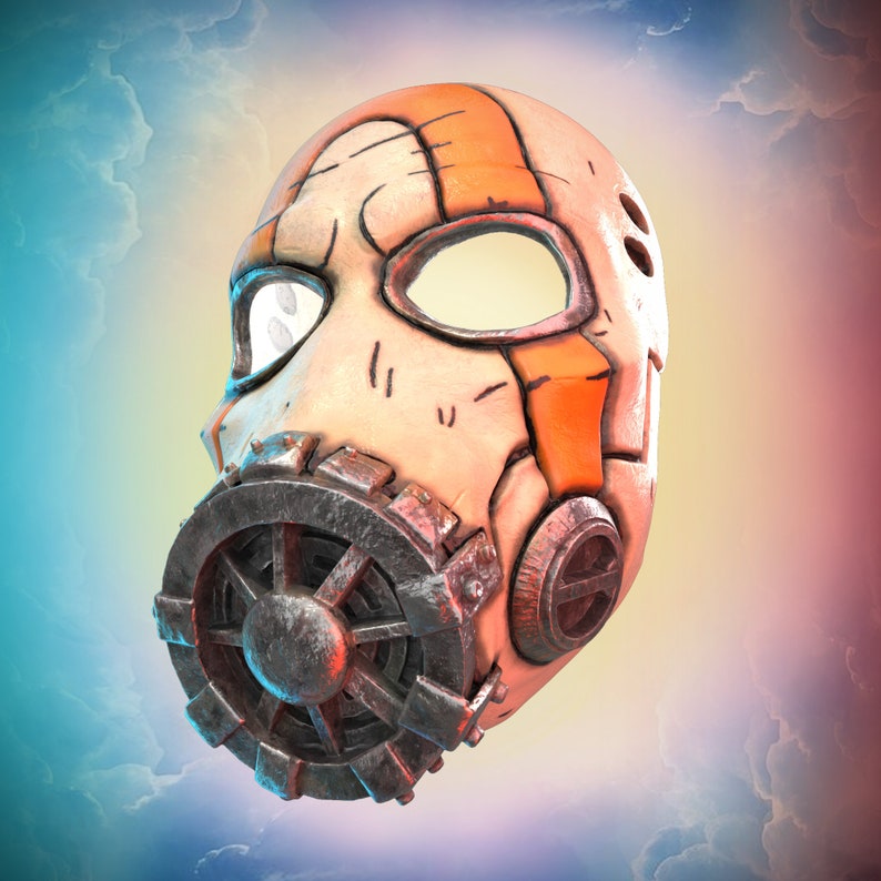 Borderlands Mask 3d Model STL Files Borderlands 3d Print - Etsy
