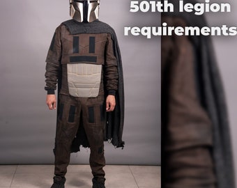 Custom Tailored Flight Suit for Best Bounty Hunter Vests Cape / Cloak Cosplay for Sale