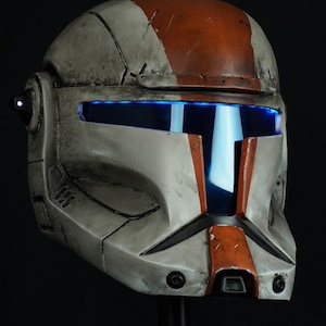 Clone Commando Sergeant RC-1138 Boss Helmet / Clone Trooper Helmet / Commandos Delta Squad / Clone Commando Sergeant Cosplay