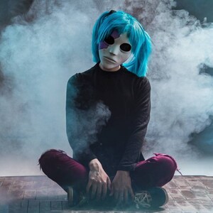 Sally Mask for Cosplay / Sally Fisher Mask / Face Mask / Game Mask / Sally Mask / Party Mask / Horror Mask / Sally Costume / Halloween Mask