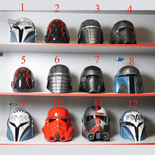 Ready-to-Ship Cosplay Helmets Sale / Mandalorian Helmet, Bo-Katan Helmet, Clonetrooper Helmets & More! Choose Yours Now! / Christmas Sale