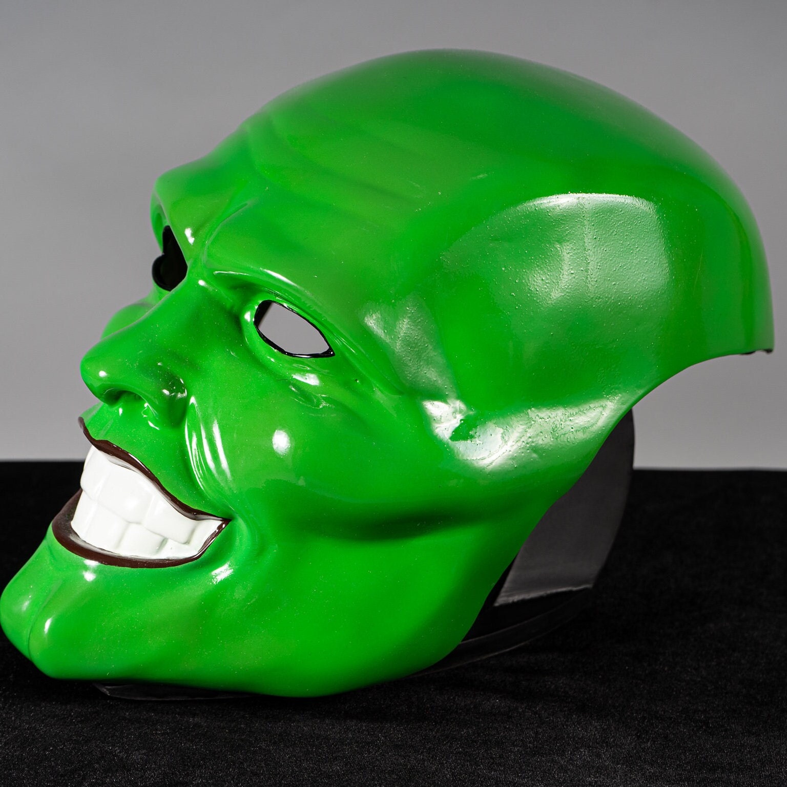  Máscara de Jim Carrey verde máscara de Halloween máscara  Cosplay partido accesorios : Ropa, Zapatos y Joyería