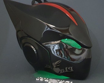 Lynx Helmet Black / 3D Printed Cosplay Helmet for Gaming / DIY Kit Lynx Helmet / Game Mask / Cosplay Props / Lynx Cosplay