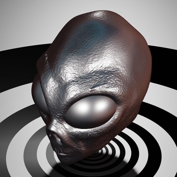 Alien Mask - Etsy