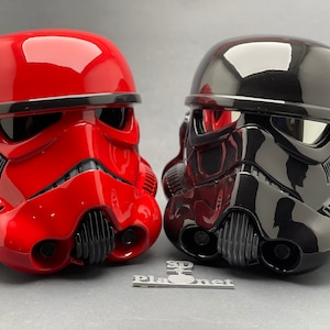 Crimson Stormtrooper / Magma Trooper / Red Stormtrooper / Cosplay Prop Replica / Red Stormtrooper Helmet