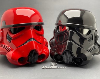 Crimson Stormtrooper / Magma Trooper / Red Stormtrooper / Cosplay Prop Replica / Red Stormtrooper Helmet