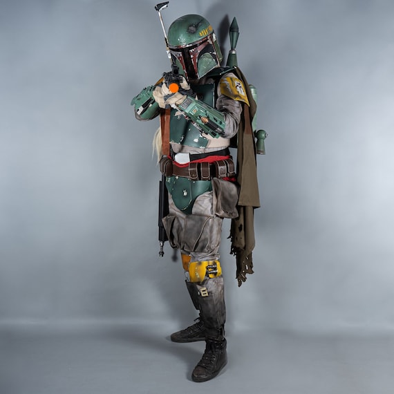 Boba Fett ESB Full Armor Costume and Jetpack / Mandalorian Cosplay / Boba  Fett ESB / Boba Fett Helmet / Boba Fett Armor and Flight Suit 