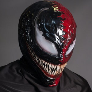 Carnage Helmet / Scary Mask / Carnage from Movie / Supervillain Cosplay Symbiote / Carnage Mask / Symbiote Mask / Cosplay Helmet