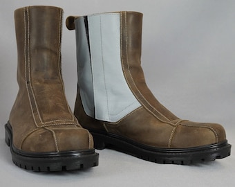 Mandalorian Boots / Din Djarin Cosplay Leather Shoes Handmade / Mandalorian Costume Shoes / Mando Custom Boots