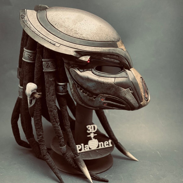 Predator Mask / Fugitive Bio Mask / Predator 2018 Mask / Alien Hunter Mask / Predator Cosplay / Predator Helmet / Predator Movie Mask