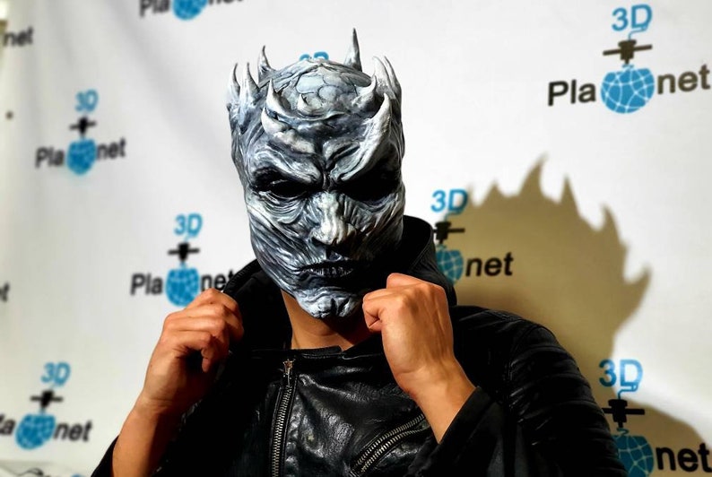 Night King Mask Game of Thrones Movie Props Mask the Etsy