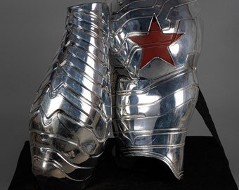 Winter Soldier Vibranium Arm / Bucky Barnes Arm 3D / Winter Soldier Armor Part / Cybernetic Robot Arm / Captain America Cosplay