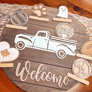 Free Free 266 Interchangeable Truck Sign Svg SVG PNG EPS DXF File