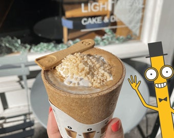 STROODLES 12 Large Edible Cups (220ml) | Edible, Vegan, 100% Biodegradable
