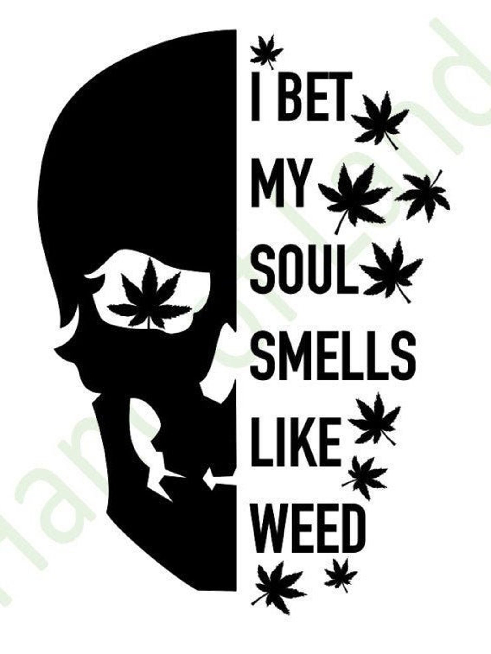 Soul Smells Like Weed Stash Jar Decal Images SVG, PNG, JPG Etsy
