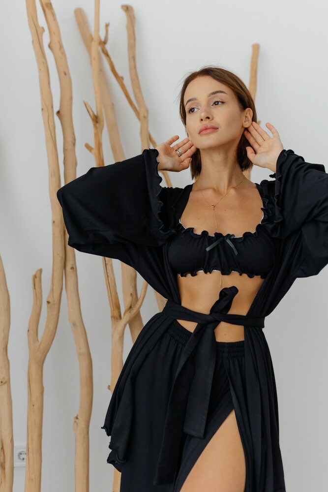 Dressing Gown Women s Pyjama Sets Etsy
