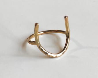 Bague fer à cheval
