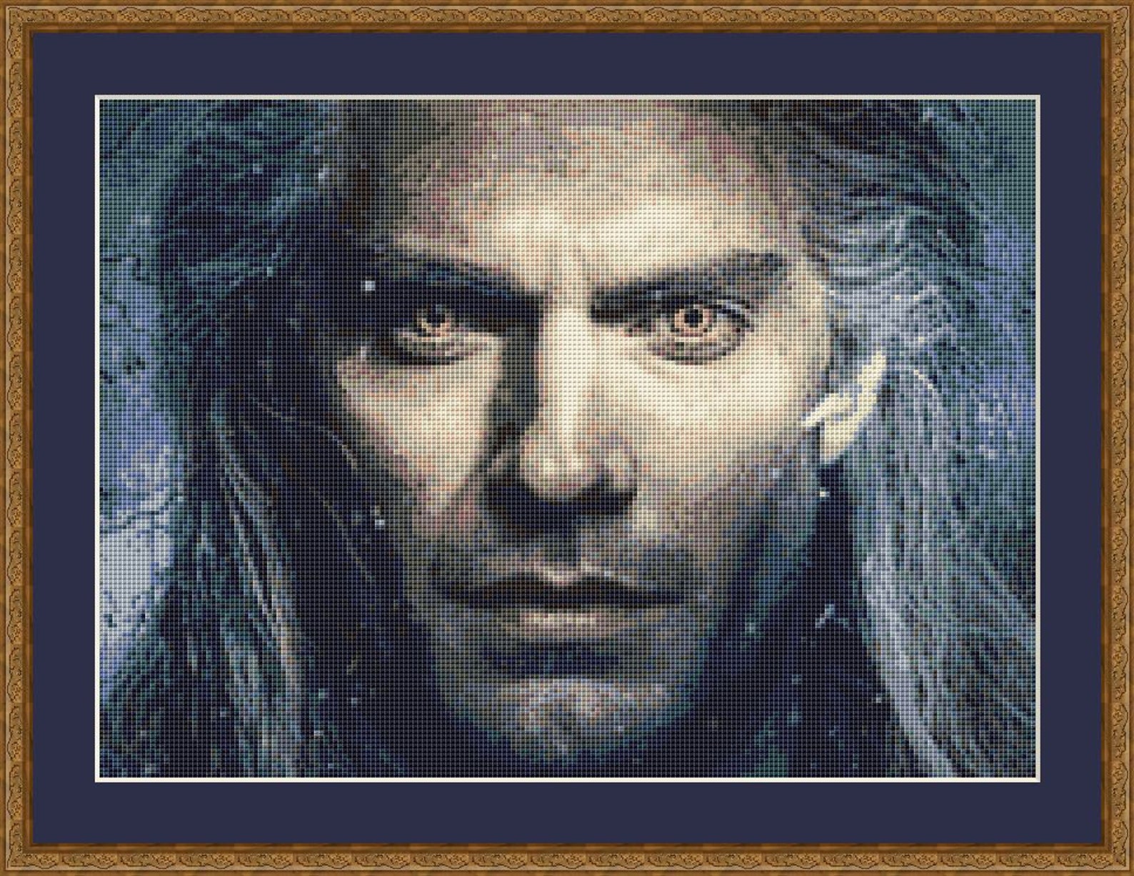 Witcher Cross Stitch Pattern Set PDF Geralt Cross Stitch Etsy