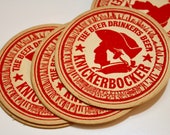 Vintage Knickerbocker Beer Coasters set of 10
