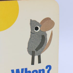Vintage LEO LIONNI Books, When Where Numbers Children's Board Books ...