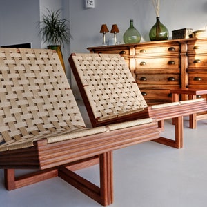 Designer-Sessel Jorick Despalle Indoor-Stuhl aus Massivholz Creator Bild 2