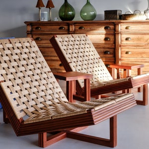 Designer-Sessel Jorick Despalle Indoor-Stuhl aus Massivholz Creator Bild 1