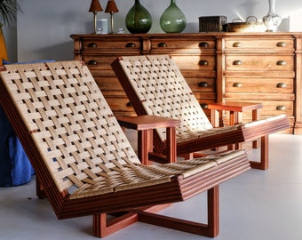 Designer-Sessel Jorick Despalle Indoor-Stuhl aus Massivholz Creator