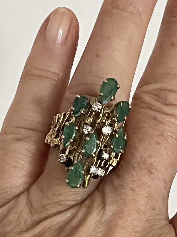 Bague Moderniste En Plexiglas Transparent – Signée Costanza – Taille 58 – Style Géométrique