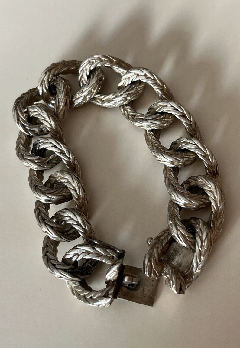 5399 Hermès Silver Bracelet - Etsy